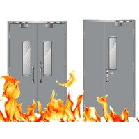 Những điểm khác biệt hoàn toàn giữa cửa thép chống cháy và cửa gỗ truyền thống